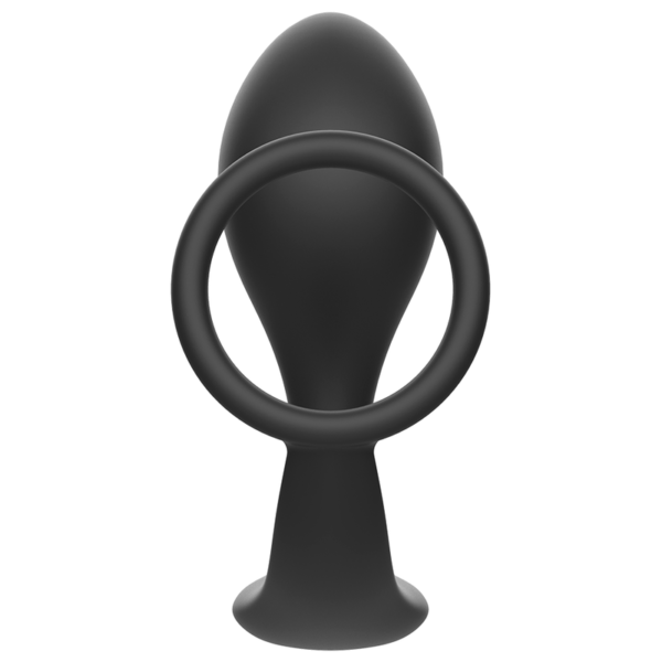 ADDICTED TOYS - PLUG ANAL COM ANEL DE SILICONE PRETO - Image 4