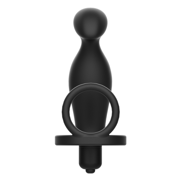 ADDICTED TOYS - PLUG ANAL - COM ANEL DE SILICONE PRETO 12 CM - Image 5